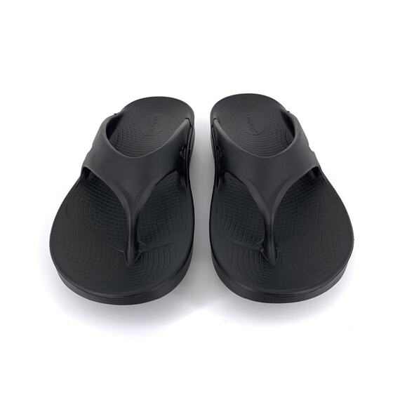 OOFOS OOriginal Sandal Black Unisex M9 / W11 - Picture 3 of 8